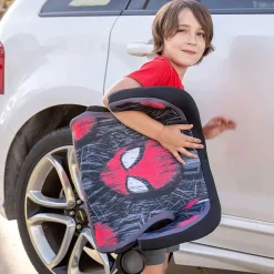 KidsEmbrace Backless Booster Car Seat - Marvel Spider-Man Face