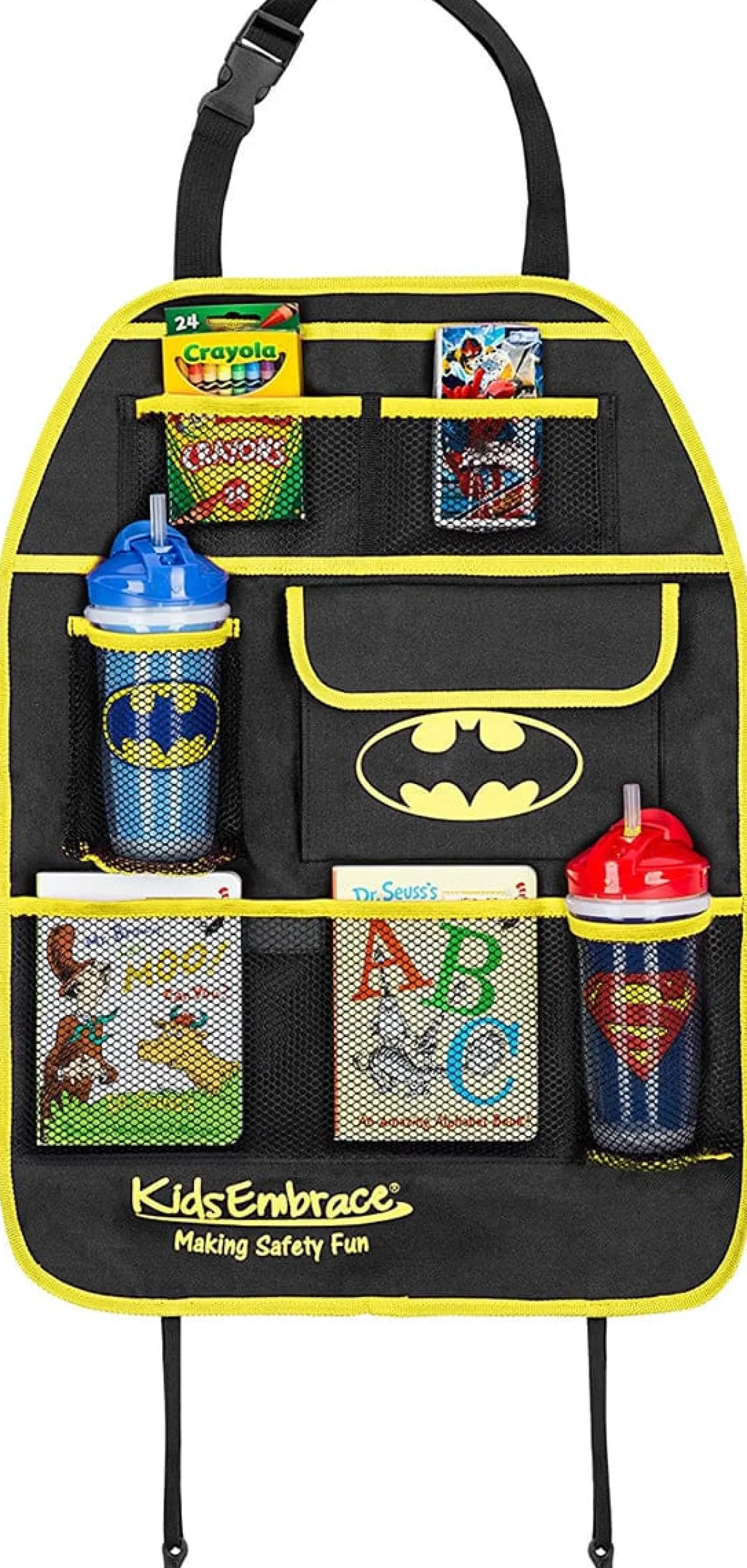 KidsEmbrace Deluxe Back Seat Organizer - Batman