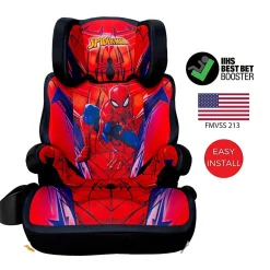 KidsEmbrace High Back Booster Car Seat - Marvel Spider-Man Suit