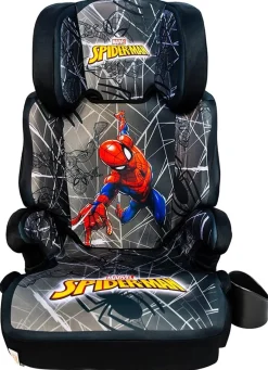 KidsEmbrace High Back Booster Car Seat - Spider-Man Grey Web