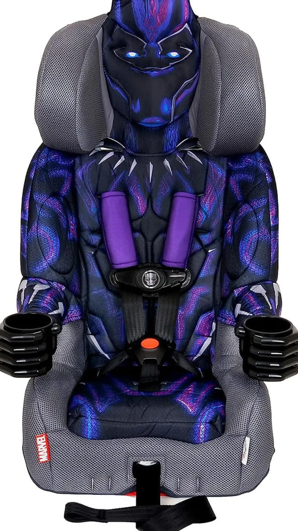 KidsEmbrace 2-in-1 Harness Booster Car Seat - Black Panther