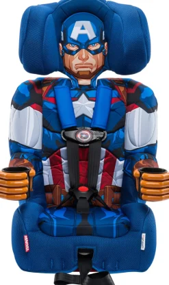 KidsEmbrace 2-in-1 Harness Booster Car Seat - Captain America