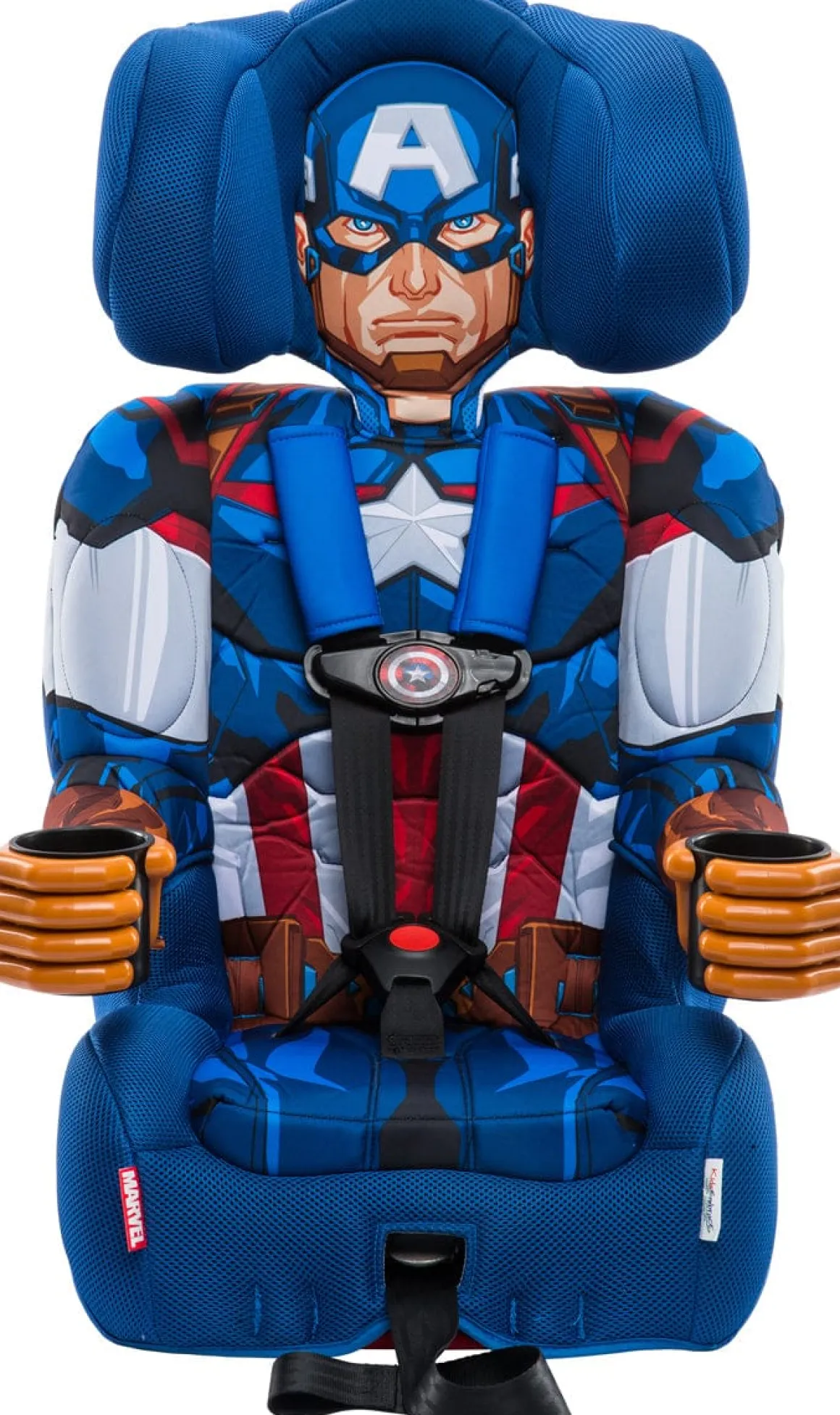 KidsEmbrace 2-in-1 Harness Booster Car Seat - Captain America