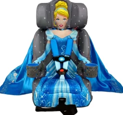 KidsEmbrace 2-in-1 Harness Booster Car Seat - Cinderella Platinum