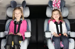 KidsEmbrace 2-in-1 Harness Booster Car Seat - Mickey Mouse