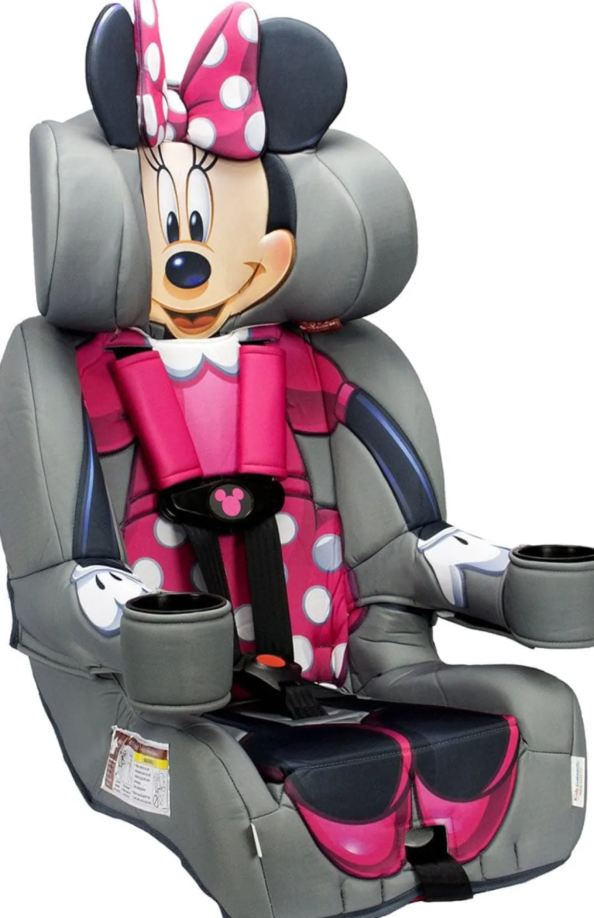 KidsEmbrace 2-in-1 Harness Booster Car Seat - Minnie Mouse