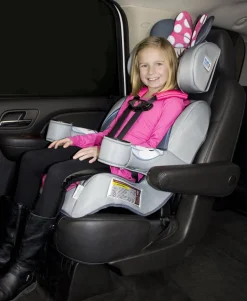 KidsEmbrace 2-in-1 Harness Booster Car Seat - Minnie Mouse