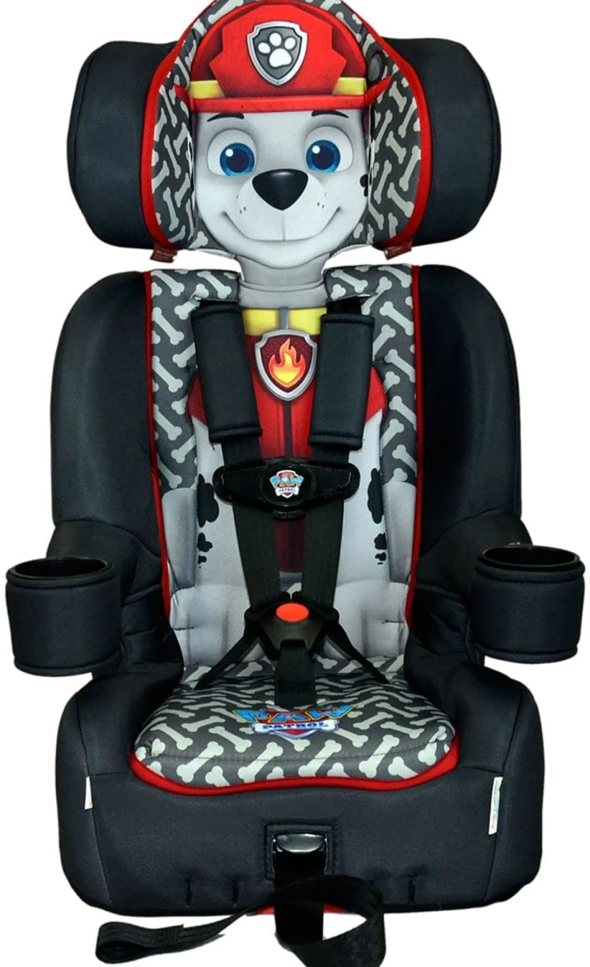 KidsEmbrace 2-in-1 Harness Booster Car Seat - Paw Patrol Marshall