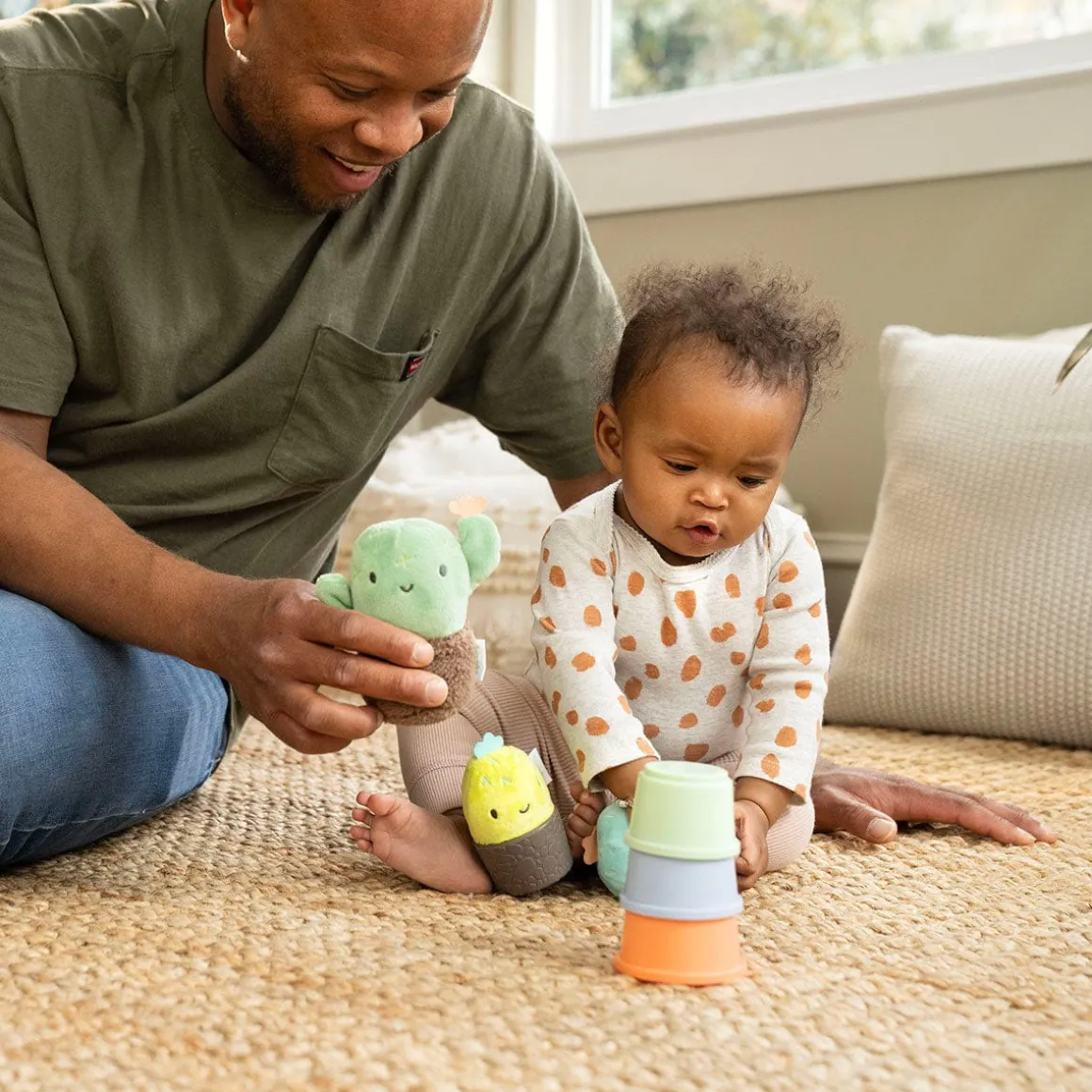 Kids2 Ingenuity Calm Springs Nesting Rattles