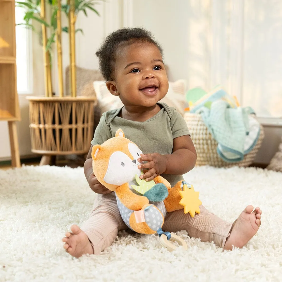 Kids2 Ingenuity Calm Springs Plush Activity Pal - Kitt
