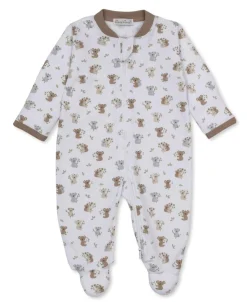 Kissy Kissy Footie w/ Zip Print - Multi, Newborn