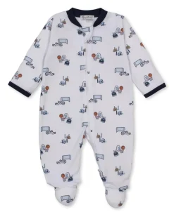 Kissy Kissy Footie w/ Zip Print - Multi, Newborn