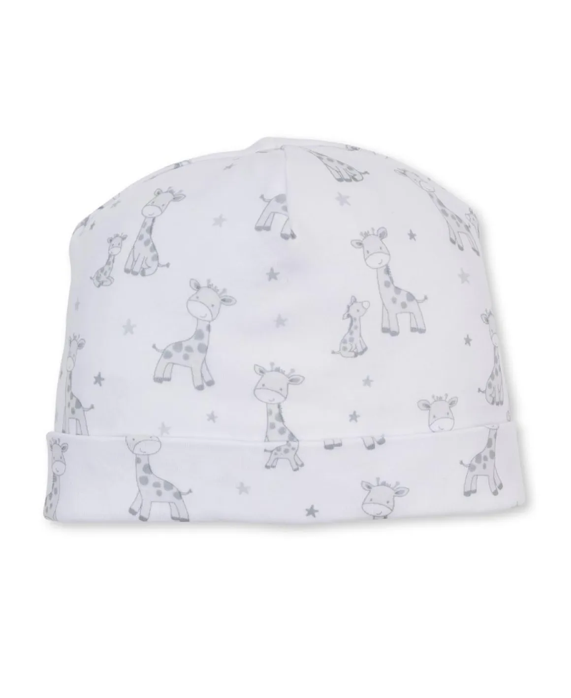 Kissy Kissy Hat Print - Silver, Newborn