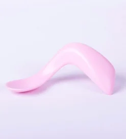 Kizingo Right Handed Toddler Spoon - Grapefruit