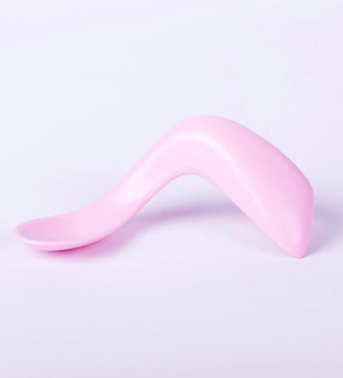 Kizingo Right Handed Toddler Spoon - Grapefruit