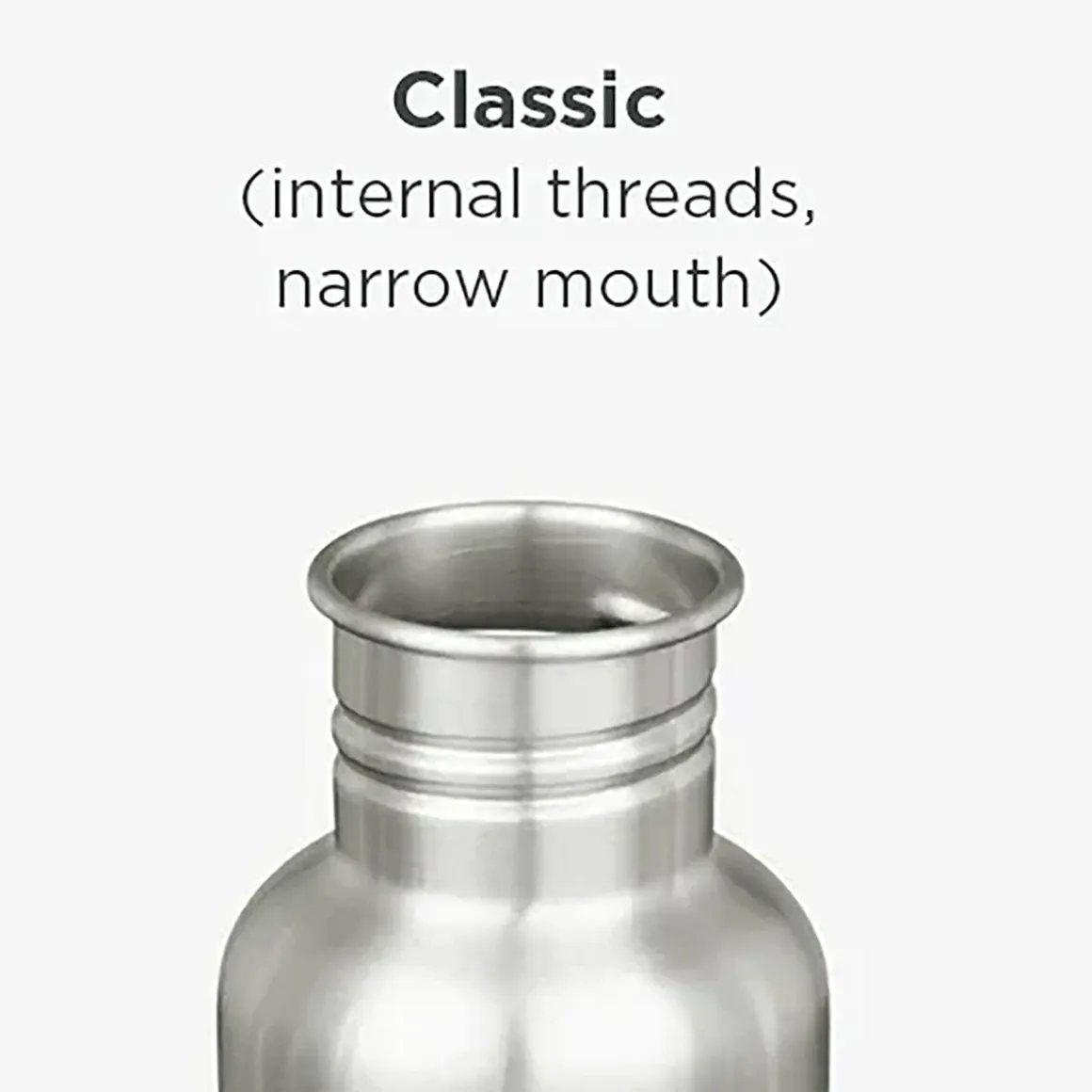 Klean Kanteen Classic Stainless Steel Bottle, 18 oz - Daisy