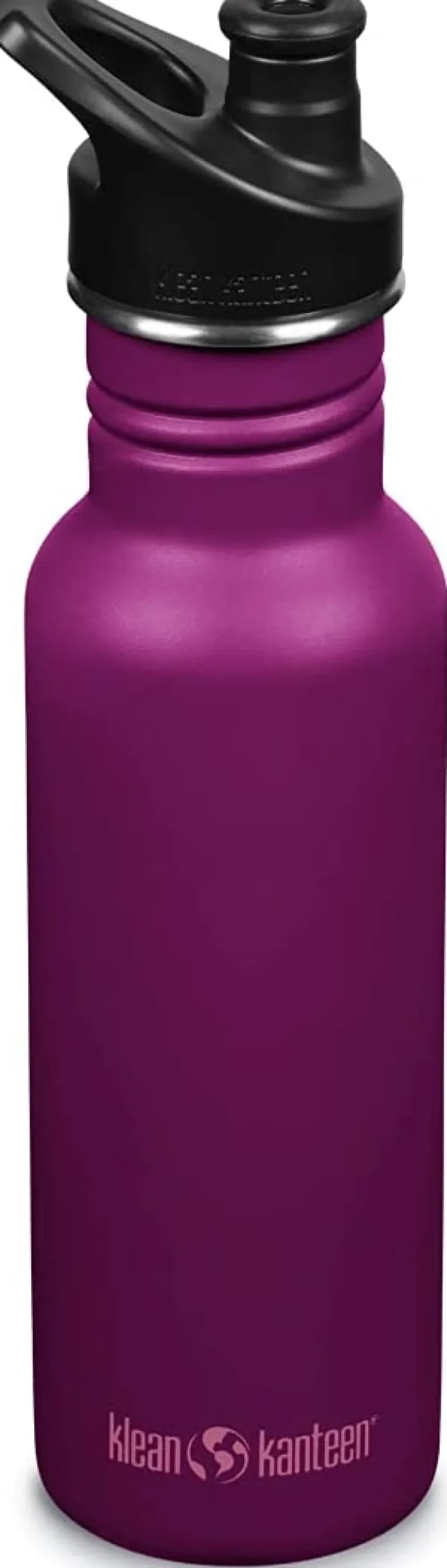 Klean Kanteen Classic Stainless Steel Bottle, 18 oz - Purple Potion