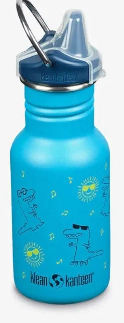 Klean Kanteen Kid Classic Sippy Water Bottle, 12 oz - Gators