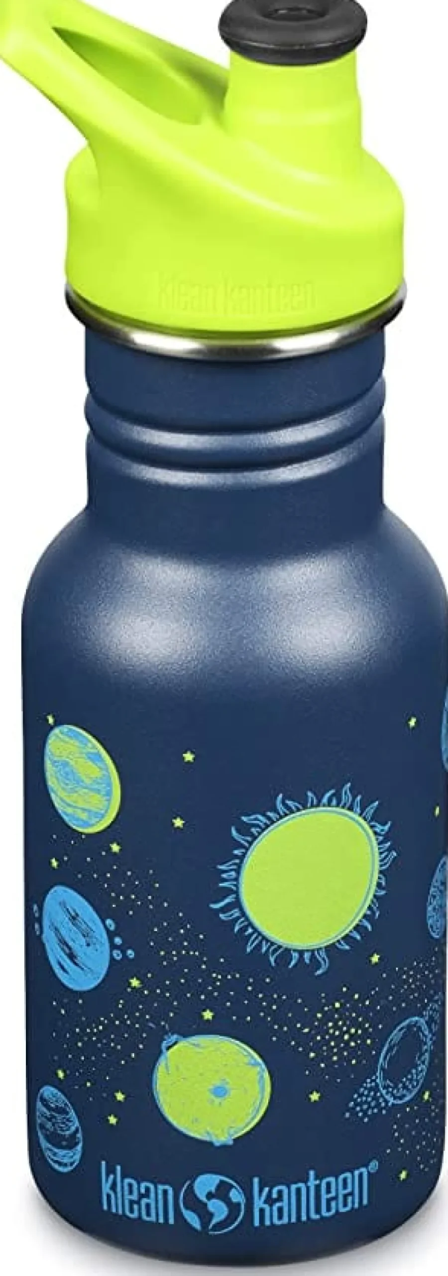 Klean Kanteen Kid Classic Sport Bottle, 12 oz - Planets
