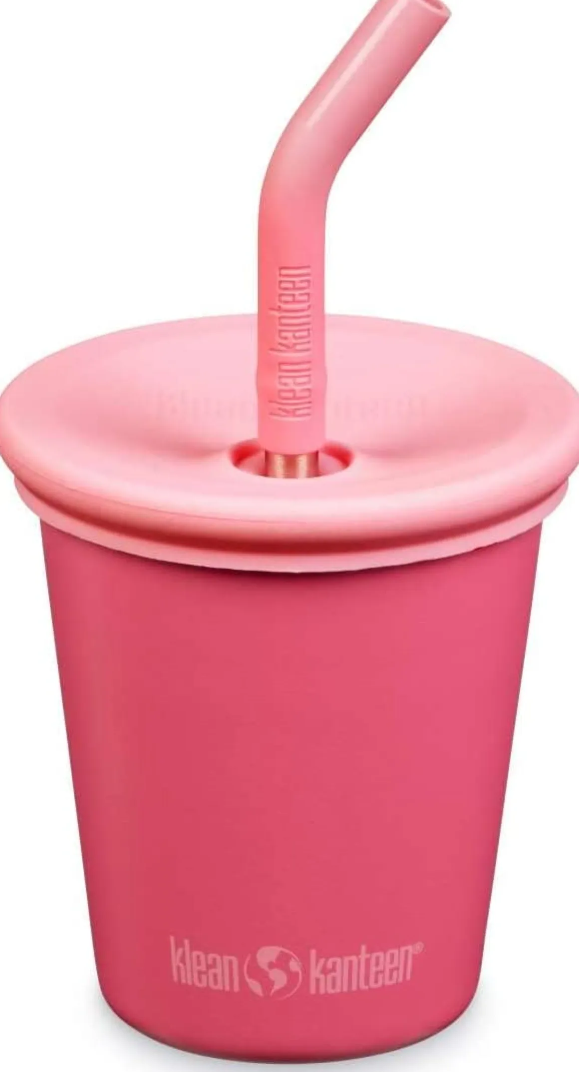 Klean Kanteen Kid Cup with Straw Lid, 10oz - Rouge Red