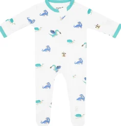 Kyte Baby Zippered Footie - Dragon (0-3M)