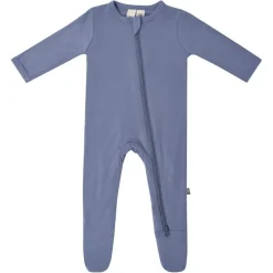Kyte Baby Zippered Footie - Slate (6-12 months)