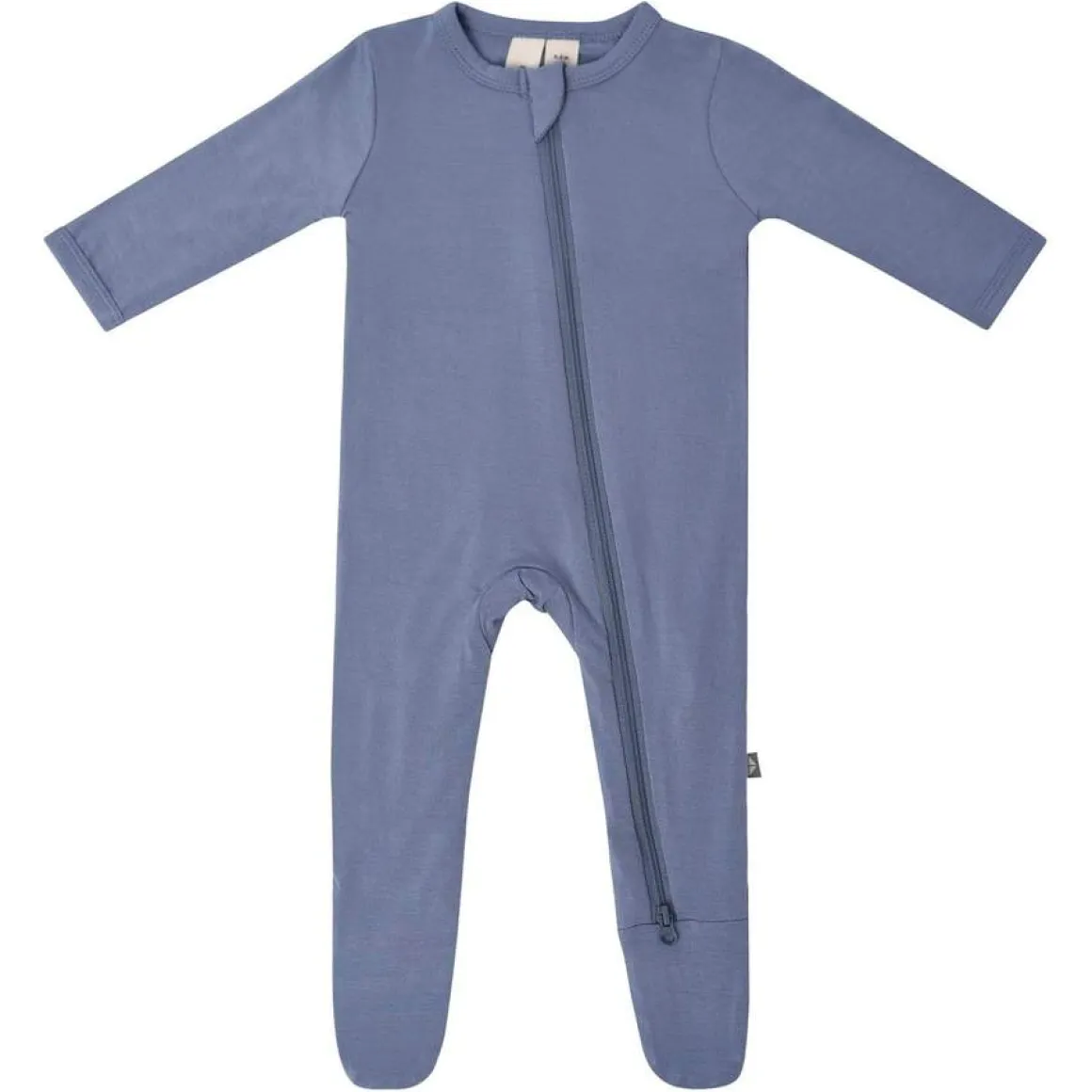 Kyte Baby Zippered Footie - Slate (6-12 months)