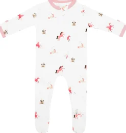 Kyte Baby Zippered Footie - Unicorn (0-3M)