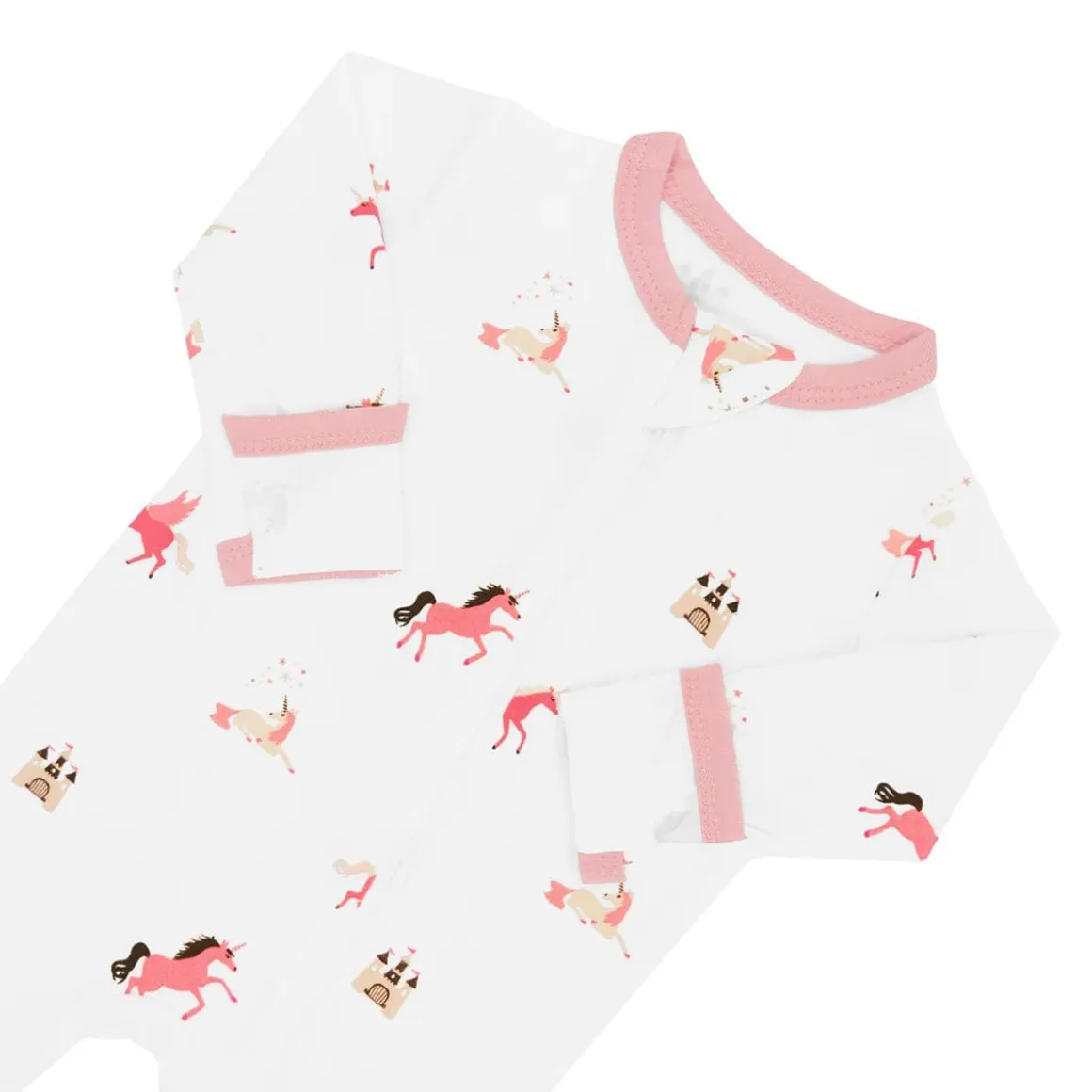 Kyte Baby Zippered Footie - Unicorn (3-6M)
