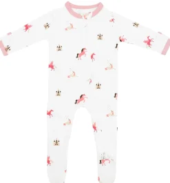 Kyte Baby Zippered Footie - Unicorn (Newborn)