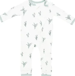 Kyte Baby Zippered Romper - Eucalyptus (3-6M)