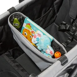 Larktale Caravan Coupe V2 (2 Seater) Stroller Wagon - Byron Black