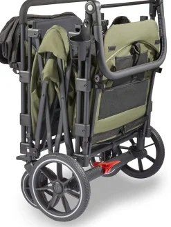 Larktale Caravan Quad (4 Seater) Stroller Wagon - Chelsea Green