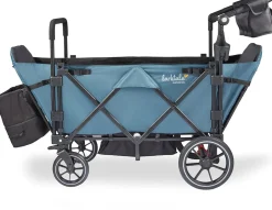 Larktale Caravan Quad (4 Seater) Stroller Wagon - Seaford Blue