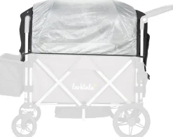Larktale Caravan Stroller Wagon Canopy Set of 2 - Byron Black
