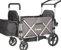 Larktale Caravan Stroller Wagon Complete - Mornington Gray/Clovelly Yellow