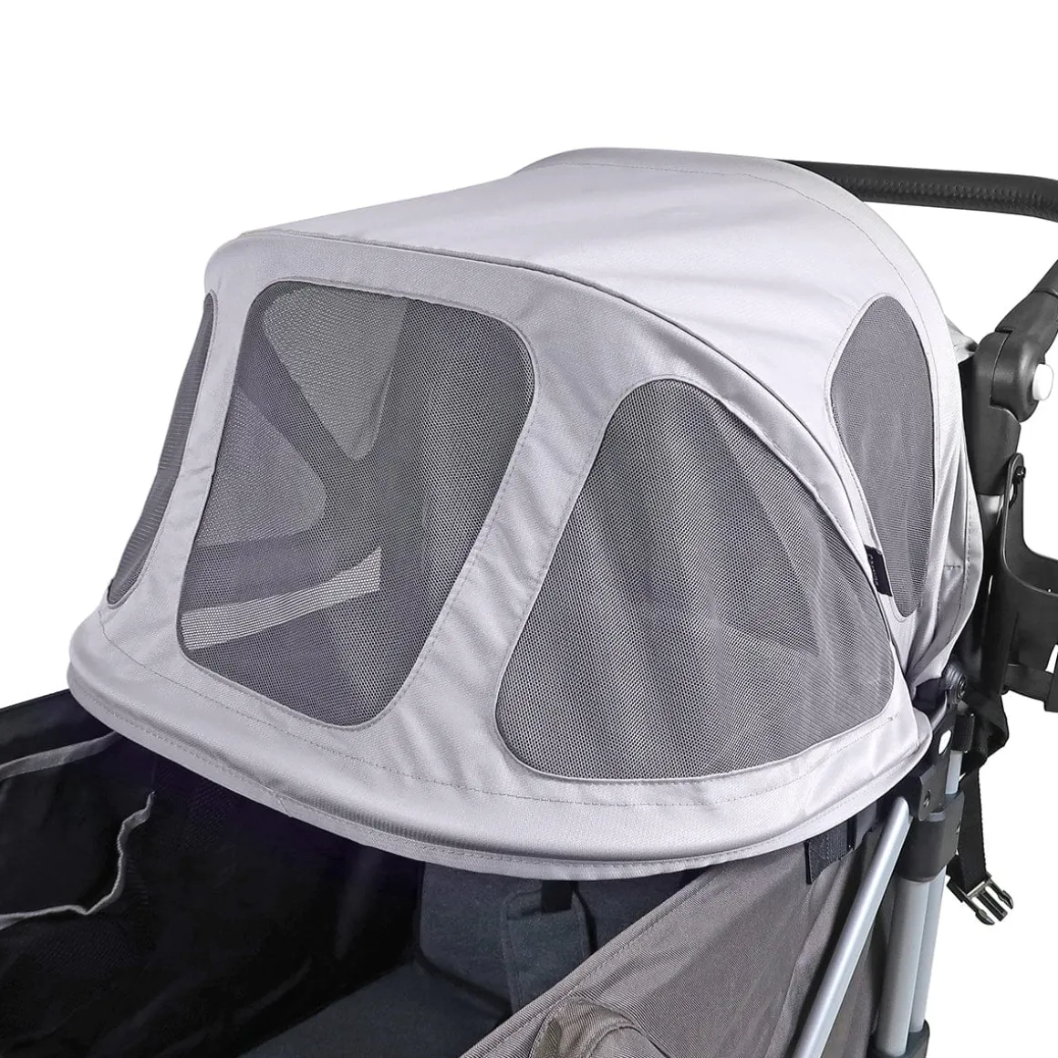Larktale Caravan Stroller Wagon Summer Canopy Set - Nightcliff Stone