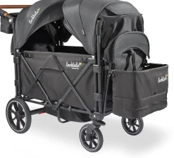 Larktale Caravan V3 (2 Seater) Stroller Wagon - Byron Black