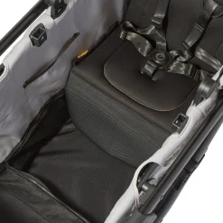 Larktale Crossover V2 (2 Seater) Convertible Stroller Wagon - Byron Black