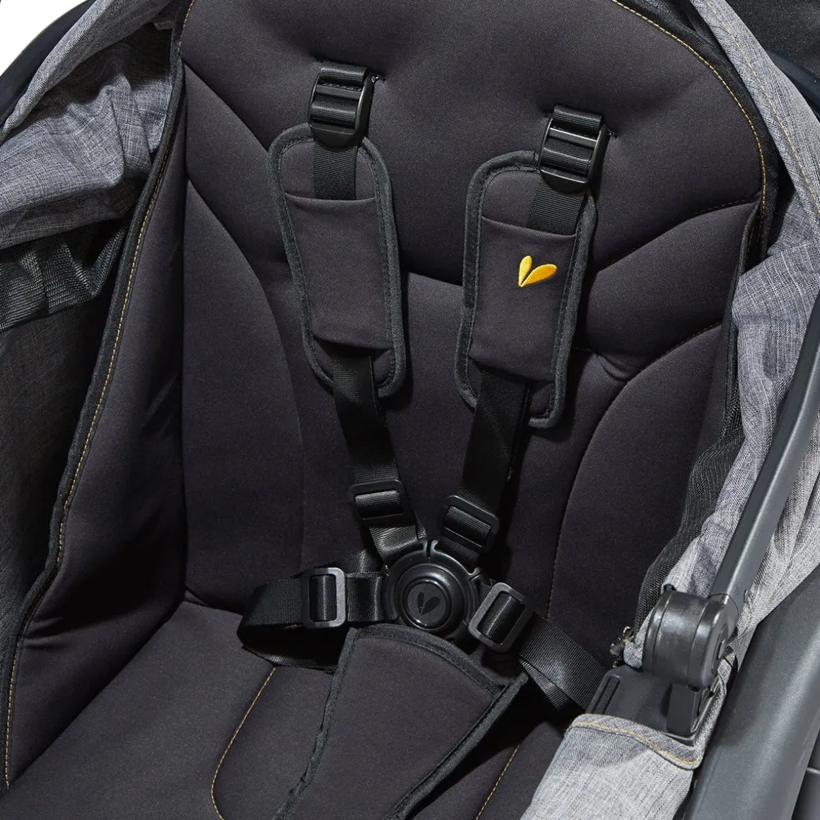 Larktale Sprout V2 Single-to-Double Stroller Wagon - Nightcliff Stone