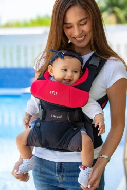 Lascal M1 Baby Carrier - Red
