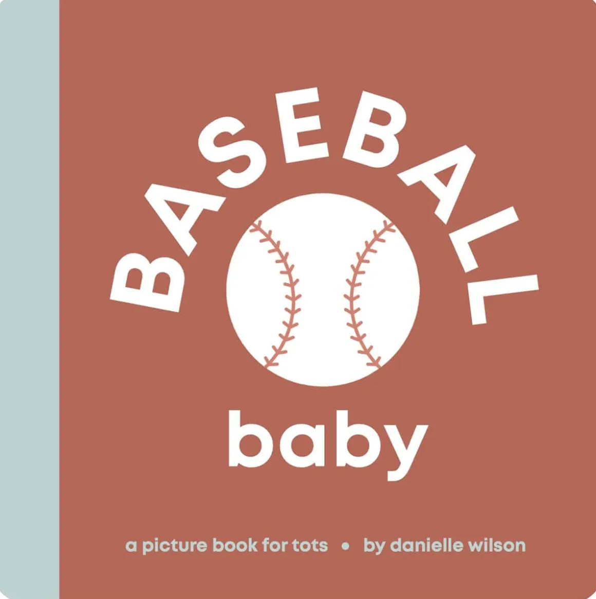 Left Hand Book House Board Book - Baseball Baby