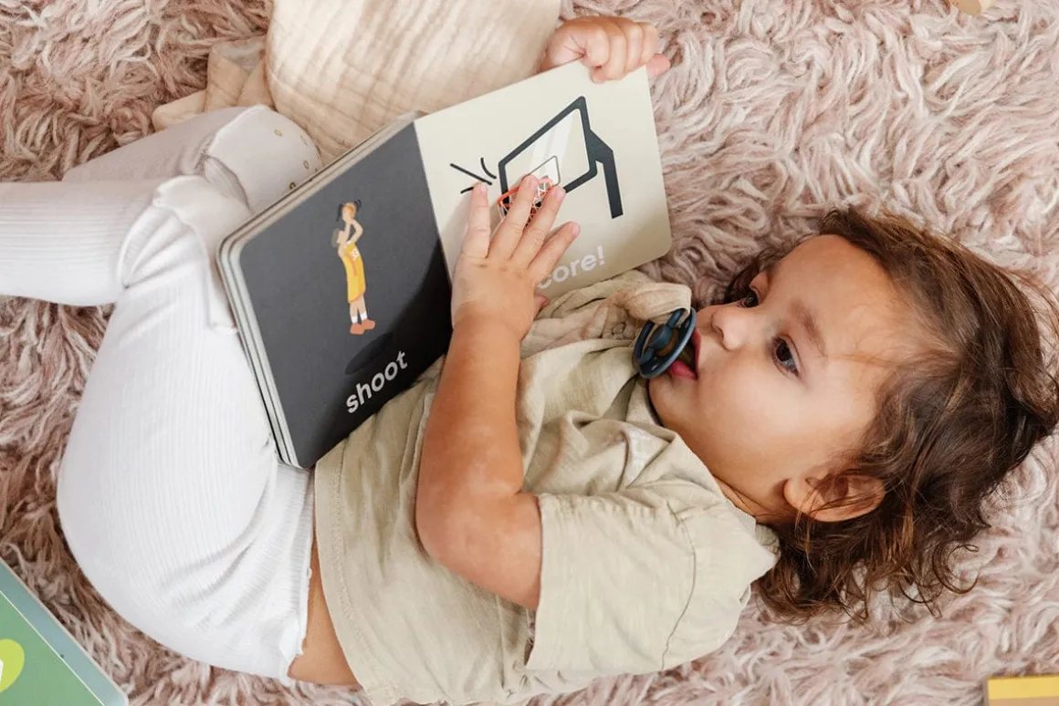 Left Hand Book House Board Book - Basketball Baby