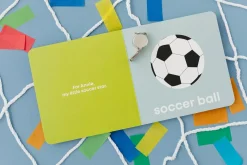 Left Hand Book House Board Book - Soccer Baby