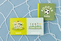 Left Hand Book House Board Book - Soccer Baby