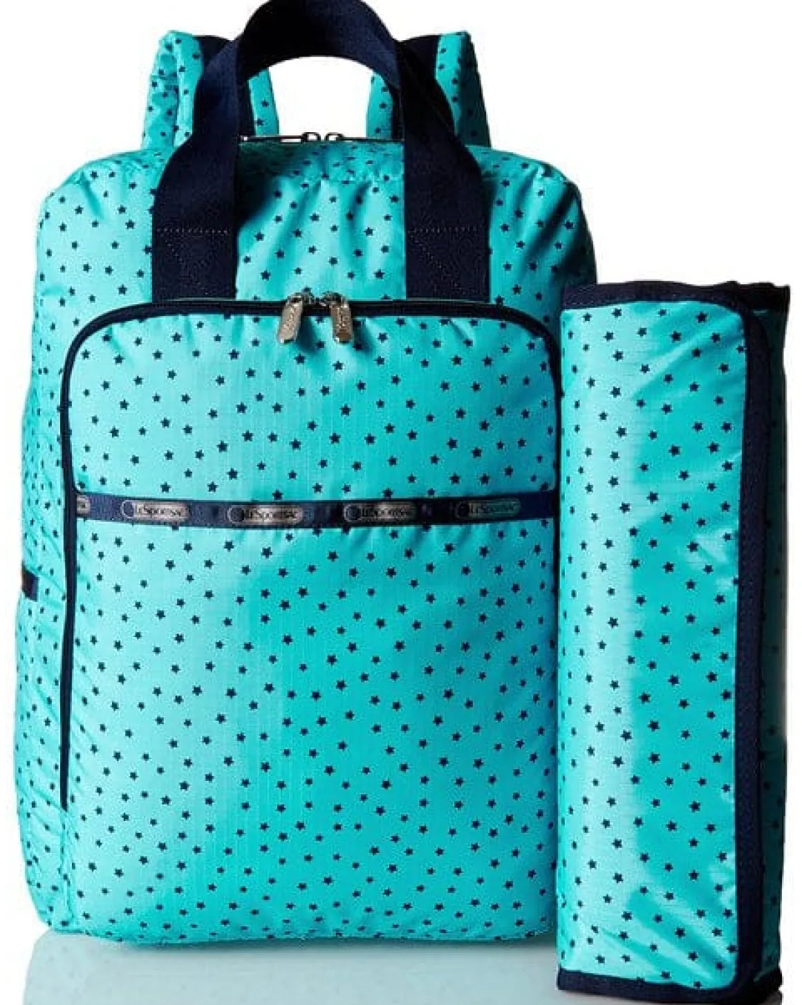 LeSportsac Utility Baby Backpack Diaper Bag - Baby Skies