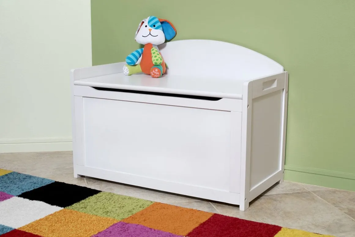 Lipper International Kids Toy Chest - White