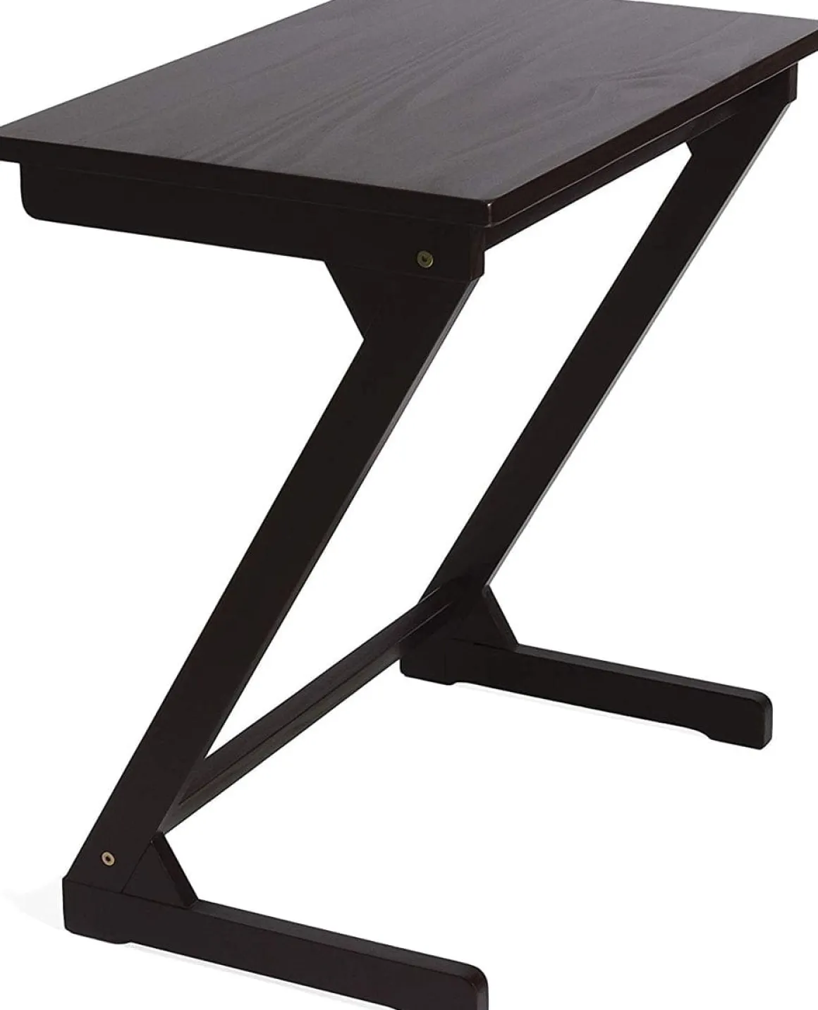 Lipper International Wooden Zig Zag Table - Espresso