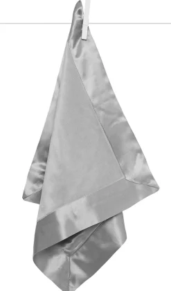 Little Giraffe Velvet Deluxe Blanky - Silver