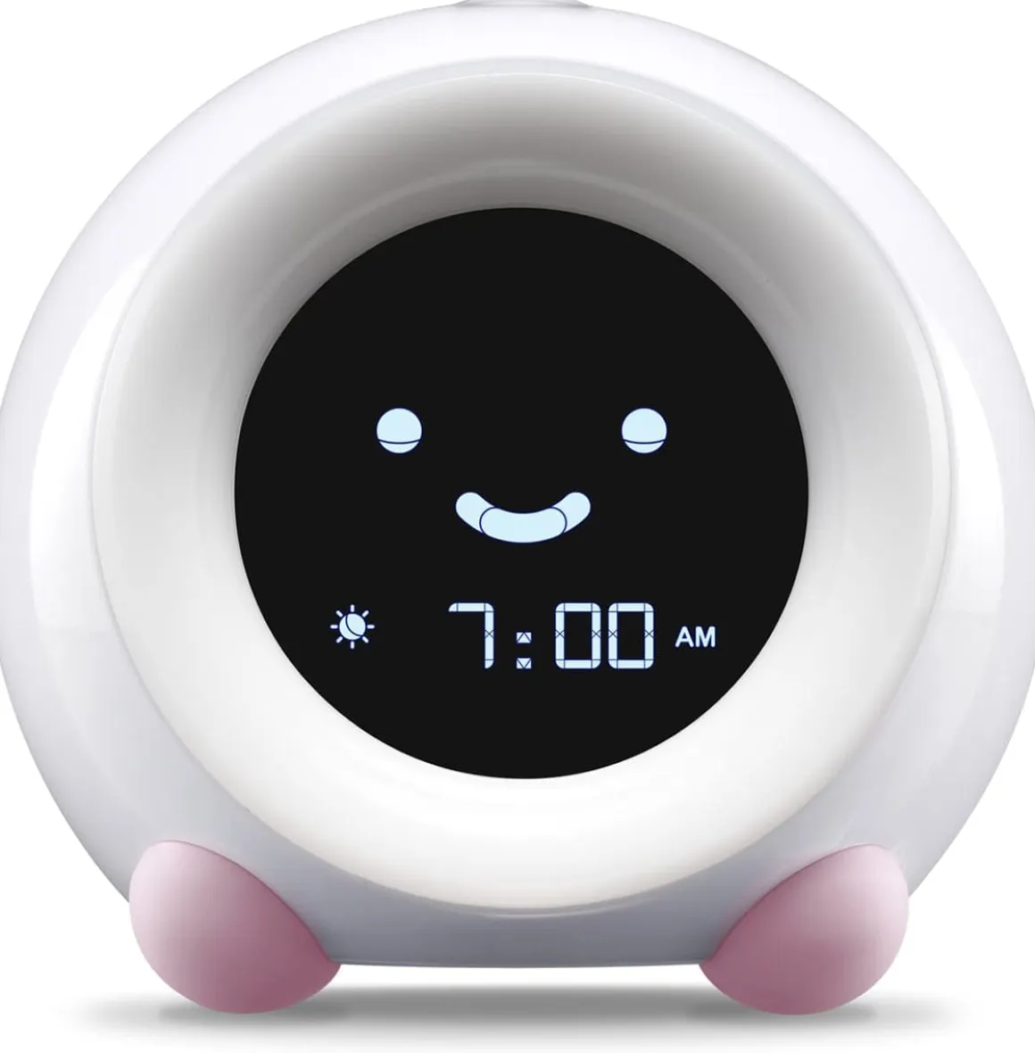 LittleHippo Mella Ready to Rise Sleep Trainer Alarm Clock - Blush Pink